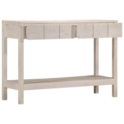 Konsolbord 110x35x75 cm massivt mangotræ