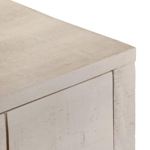 Konsolbord 110x35x75 cm massivt mangotræ