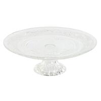Snack bakke Home ESPRIT Gennemsigtig Krystal 23 x 23 x 8 cm