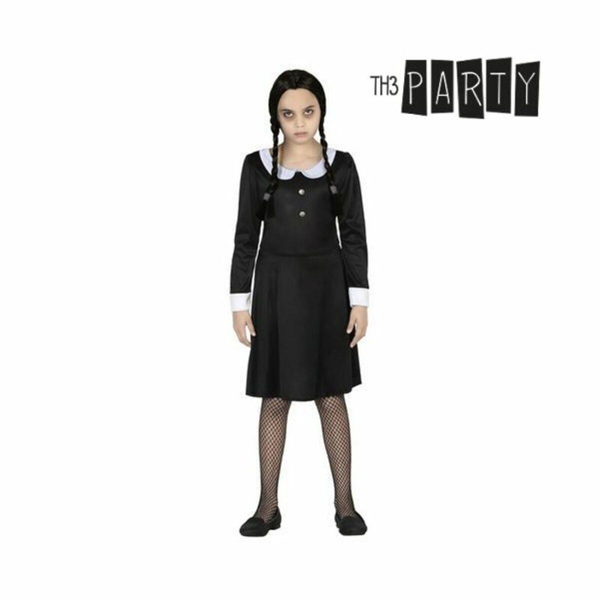 Kostume til børn Th3 Party Wednesday Sort 3-4 år