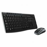 Tastatur og trådløs mus Logitech 920-004513 Sort Spansk qwerty QWERTY