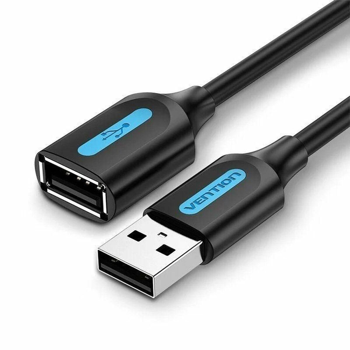 USB forlængerkabel Vention - 5 m, sort