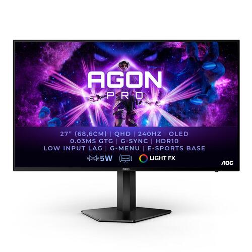 Gaming skærm AOC AG276QZD Quad HD 27" 240 Hz