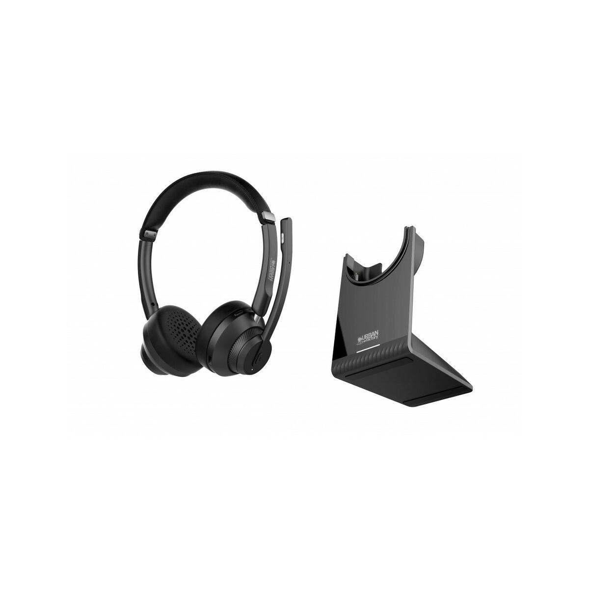 Urban Factory HBV65UF Bluetooth headset med mikrofon - Sort billede