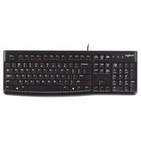 Tastatur Logitech K120 Sort Qwerty US