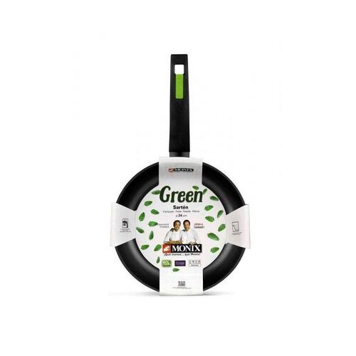 Stegepande Monix M481220 Grøn Aluminium Bakelit Ø 20 cm