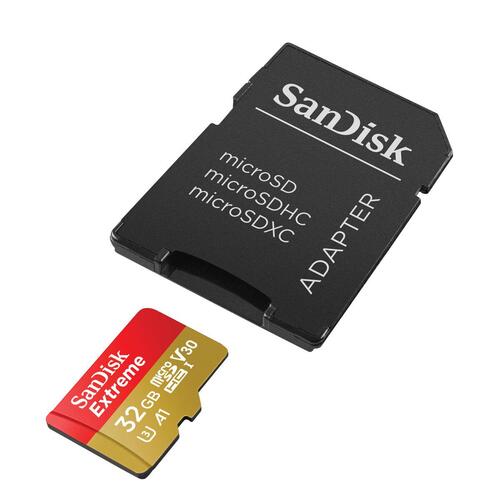 Mikro-SD-hukommelseskort med adapter SanDisk 32 GB