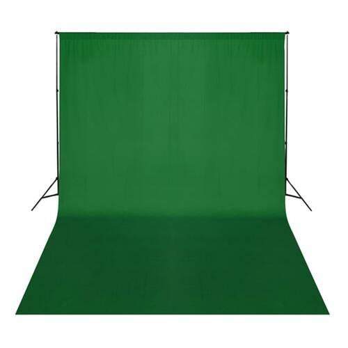 Fotostudieudstyr med lamper, baggrund og reflektor
