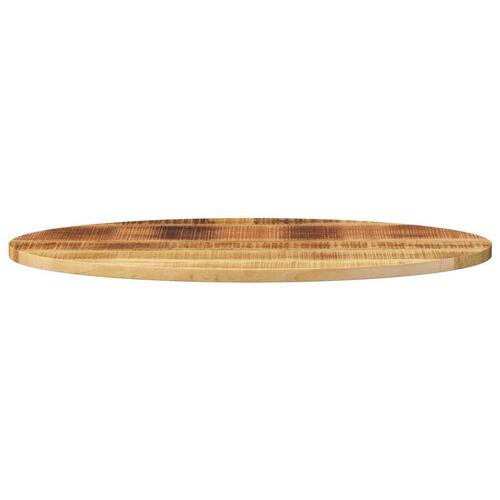 Bordplade 90x40x3,8 cm oval massivt mangotræ