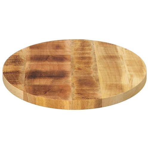 Bordplade 90x40x3,8 cm oval massivt mangotræ