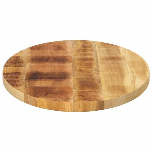 Bordplade 80x40x3,8 cm oval massivt mangotræ