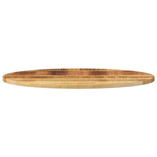 Bordplade 140x50x2,5 cm oval massivt mangotræ