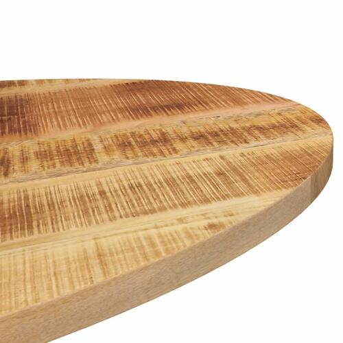 Bordplade 140x50x2,5 cm oval massivt mangotræ