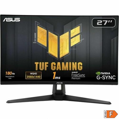 Skærm Asus VG27AQ3A 27" LED IPS HDR HDR10 LCD AMD FreeSync Flicker free NVIDIA G-SYNC 180 Hz 50-60 Hz