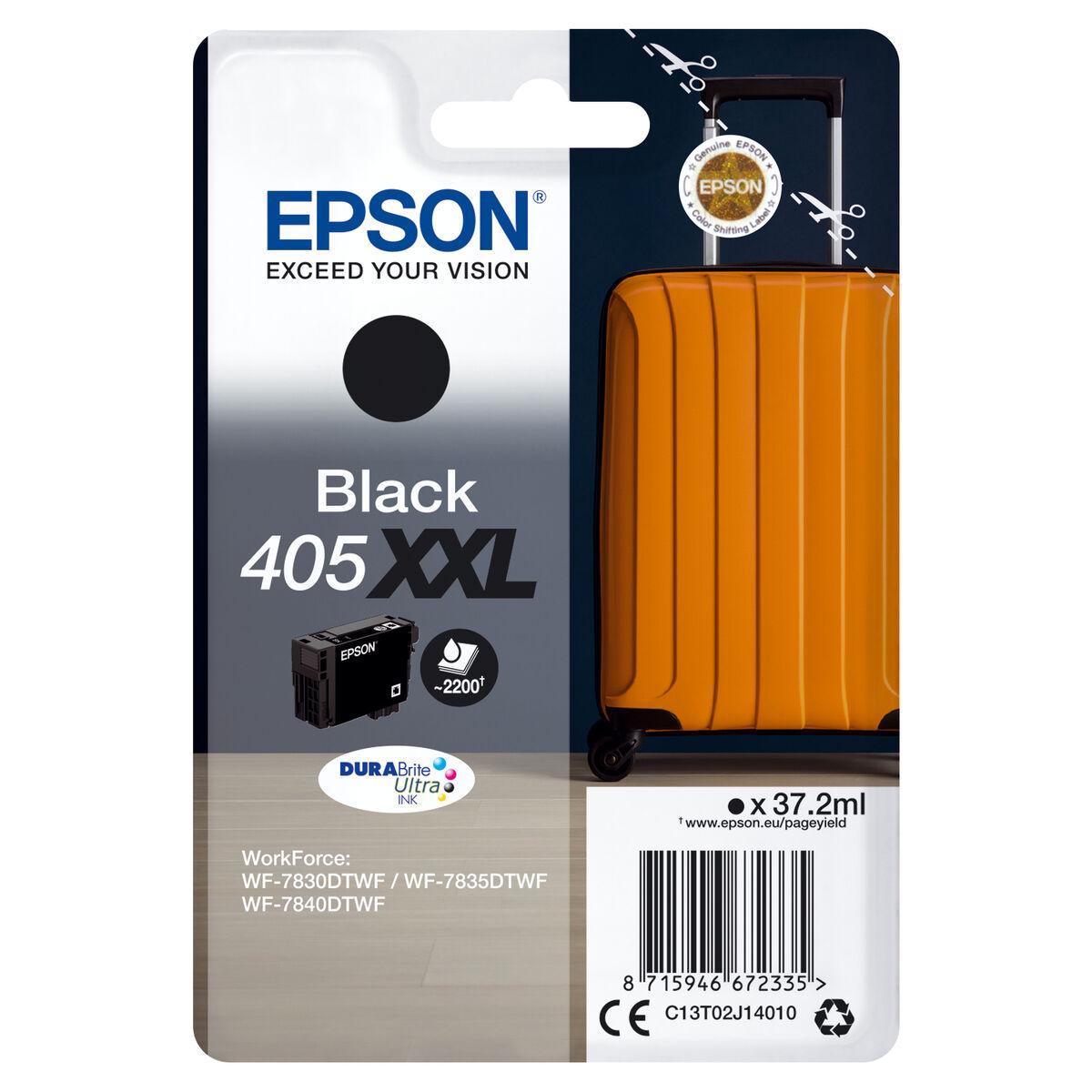 Original blækpatron Epson C13T02J14010 Sort