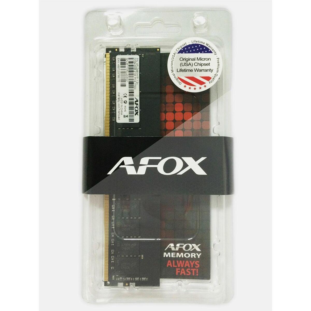 RAM-hukommelse Afox AFLD48PH1C 8 GB DDR4 3200 MHz CL16