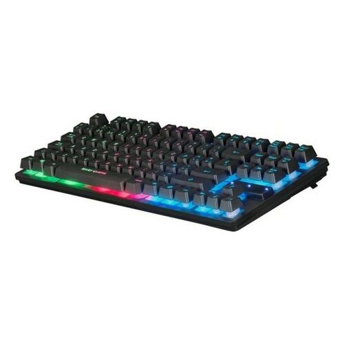 Gaming-tastatur og -mus Mars Gaming MCPTKLES 3200 dpi RGB Sort (Spansk)