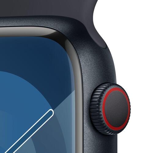 Smartwatch Apple Watch Series 9 Sort 1,9" 45 mm