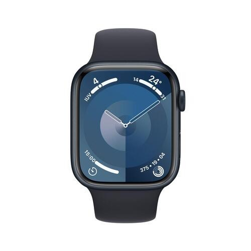 Smartwatch Apple Watch Series 9 Sort 1,9" 45 mm