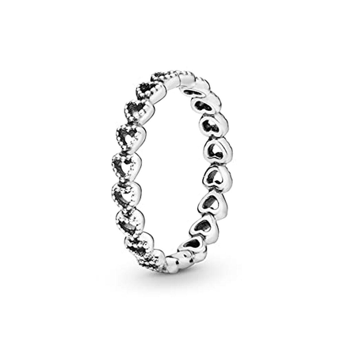 Pandora ring til kvinder 190980-50 - hjerter, str. 10