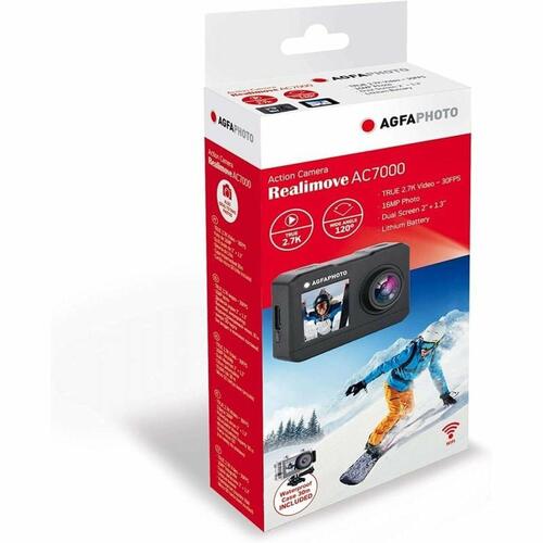 Sportskamera Agfa AC7000 Sort
