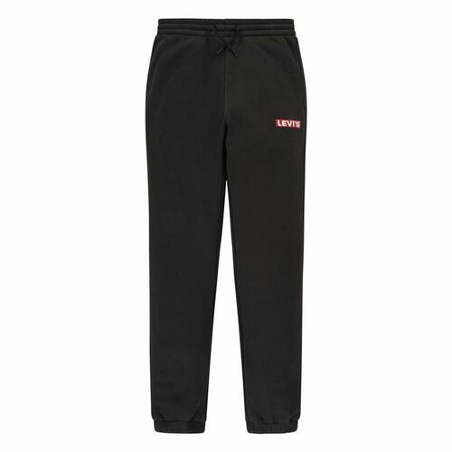 Træningsdragt til børn underdele Levi's Boxtab Meteorite Sort 10 år