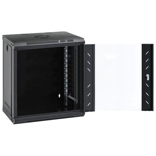 Væghængt netværksskab 53x40x60 cm 6U IP20 19"