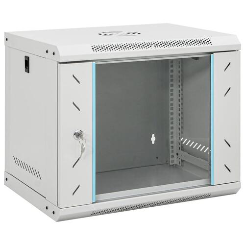 Væghængt netværksskab 53x40x45 cm 9U IP20 19"