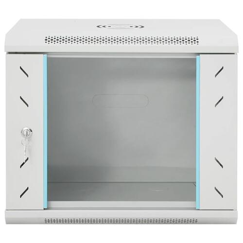 Væghængt netværksskab 53x40x45 cm 9U IP20 19"