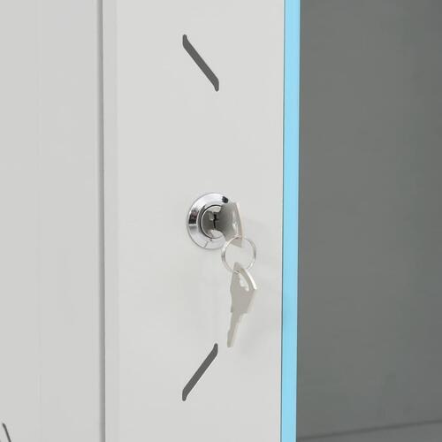 Væghængt netværksskab 53x40x45 cm 9U IP20 19"