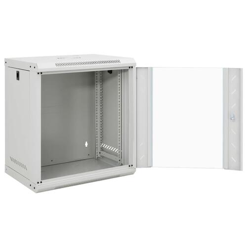 Væghængt netværksskab 53x40x60 cm 6U IP20 19"
