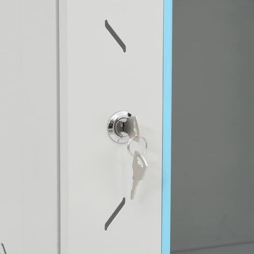 Væghængt netværksskab 53x40x60 cm 6U IP20 19"