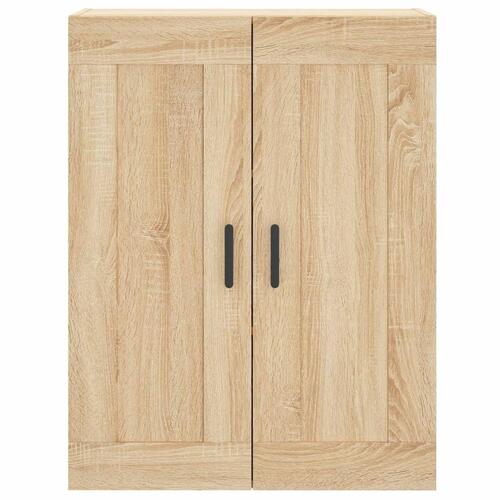 Højskab 69,5x34x180 cm konstrueret træ sonoma-eg