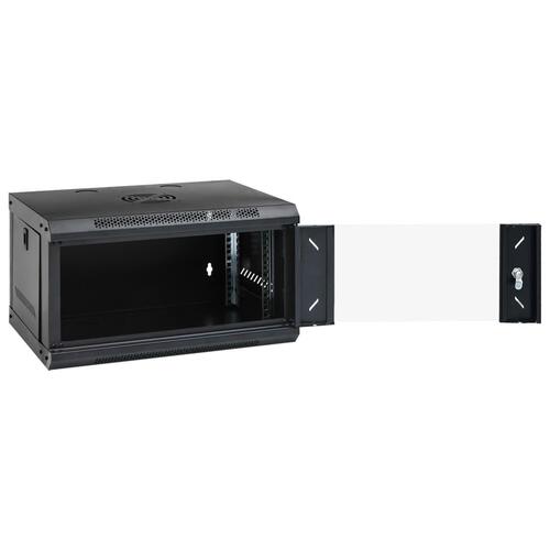 Væghængt netværksskab 53x40x30 cm 6U IP20 19"