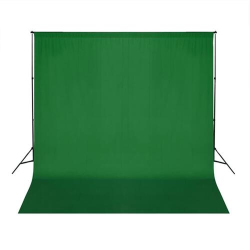 Fotostudieudstyr med lamper, paraplyer, baggrund og reflektor
