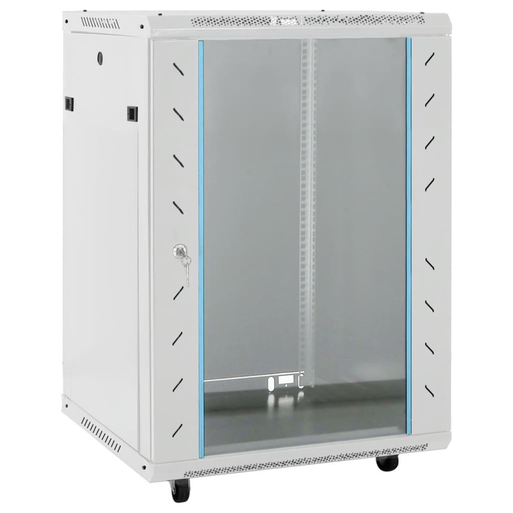 Netværksskab 15U 19" med drejefødder - 60×45×86 cm, IP20 billede