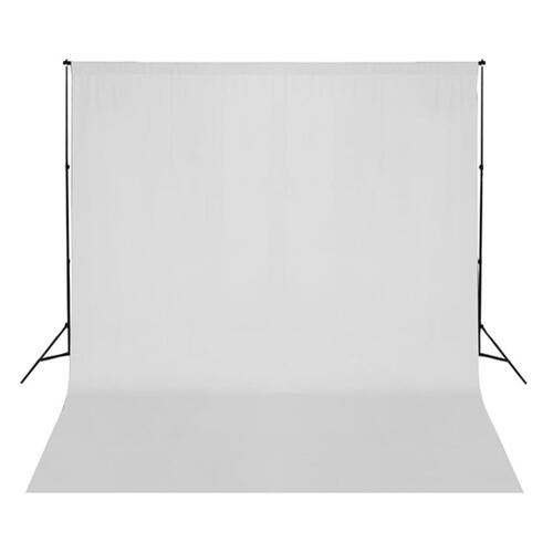 Fotostudieudstyr med lamper, paraplyer, baggrund og reflektor