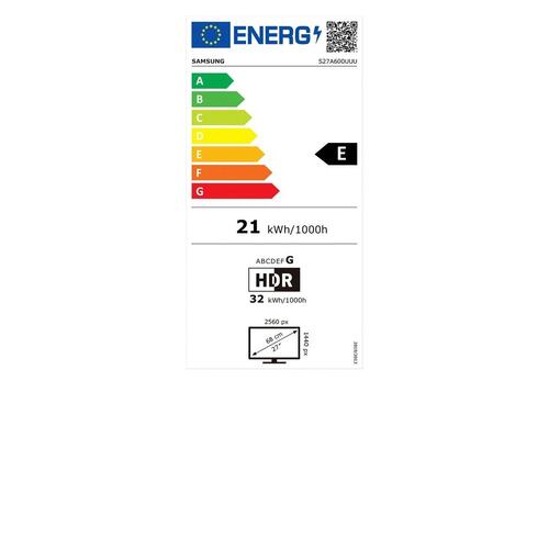 Skærm Samsung LS27A600UUUXEN 27" IPS