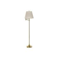 Gulvlampe Beige Gylden Metal Polyester (41 x 41 x 160 cm)