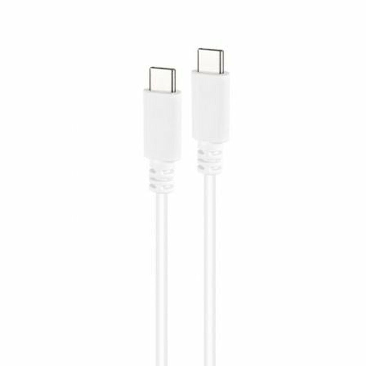 USB-kabel NANOCABLE 10.01.2301-L150-W 1,5 m Hvid (1 enheder)