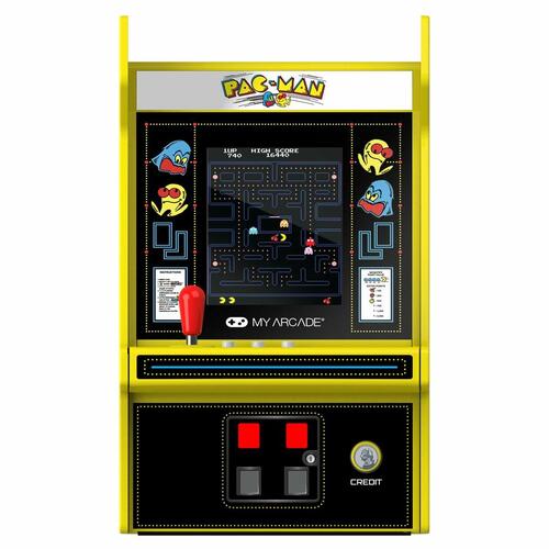 Transportabel Controller My Arcade Micro Player PRO - Pac-Man Retro Games Gul