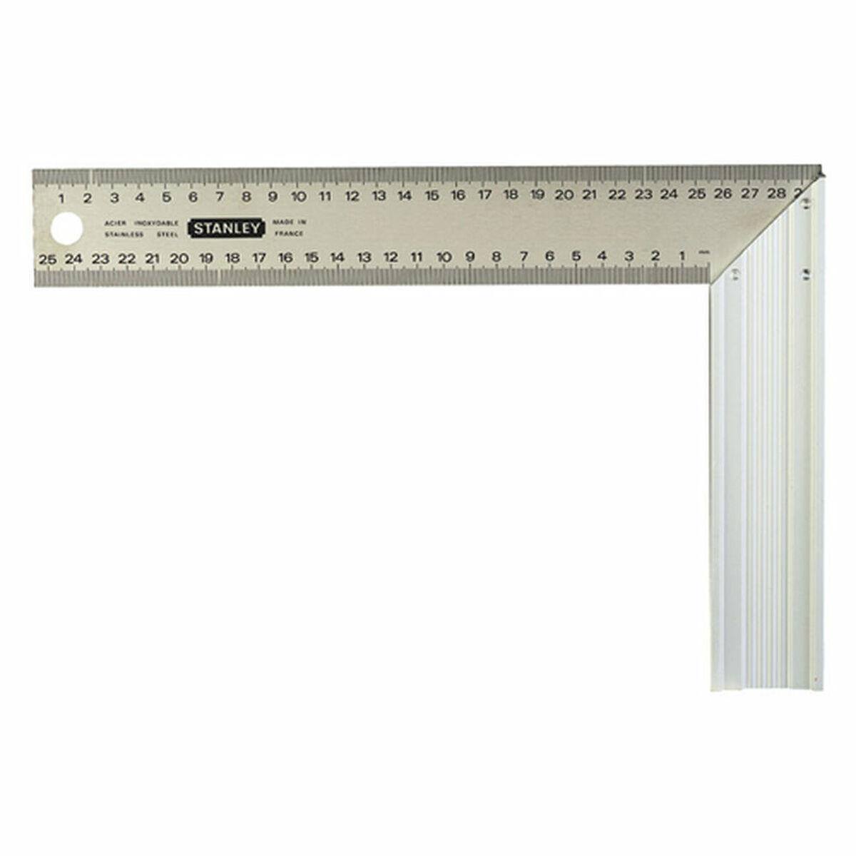 Stanley vinkelmåler 1-45-687 - metal, grå billede