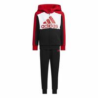 Træningsdragt til børn Adidas Badge Of Sport Logo Sort 1-2 år