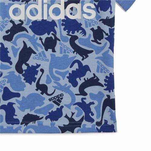 Sportstøj til Baby Adidas Multifarvet Camouflage Dinosaurer 12-18 måneder