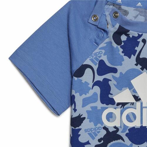 Sportstøj til Baby Adidas Multifarvet Camouflage Dinosaurer 12-18 måneder