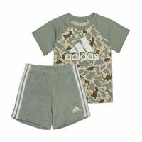 Sportstøj til Baby Adidas Multifarvet Camouflage Dinosaurer 12-18 måneder