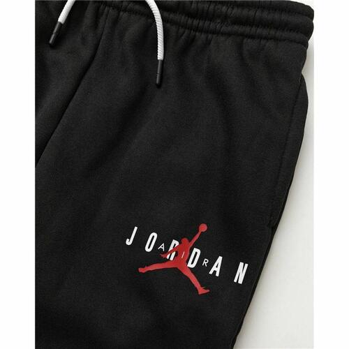 Træningsdragt til børn underdele Nike Jumpman Sustainable Sort 4-5 år