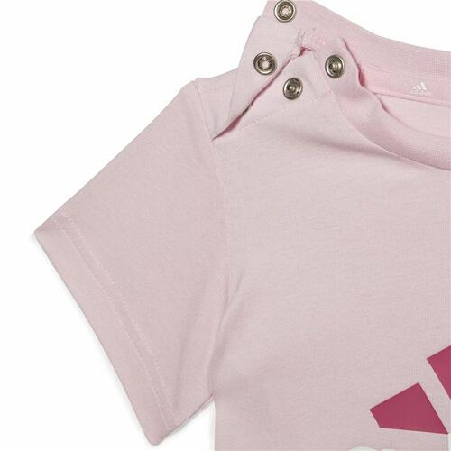 Sportstøj til Baby Adidas Essentials Organic Multifarvet 0-3 Måneder