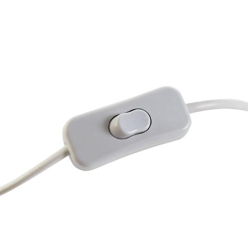 Bordlampe Hvid Multifarvet Aluminium Krystal 40 W 220 V 15 x 15 x 18 cm
