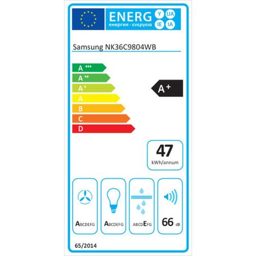 Konventions-emhætte Samsung NK36C9804WBUR Sort